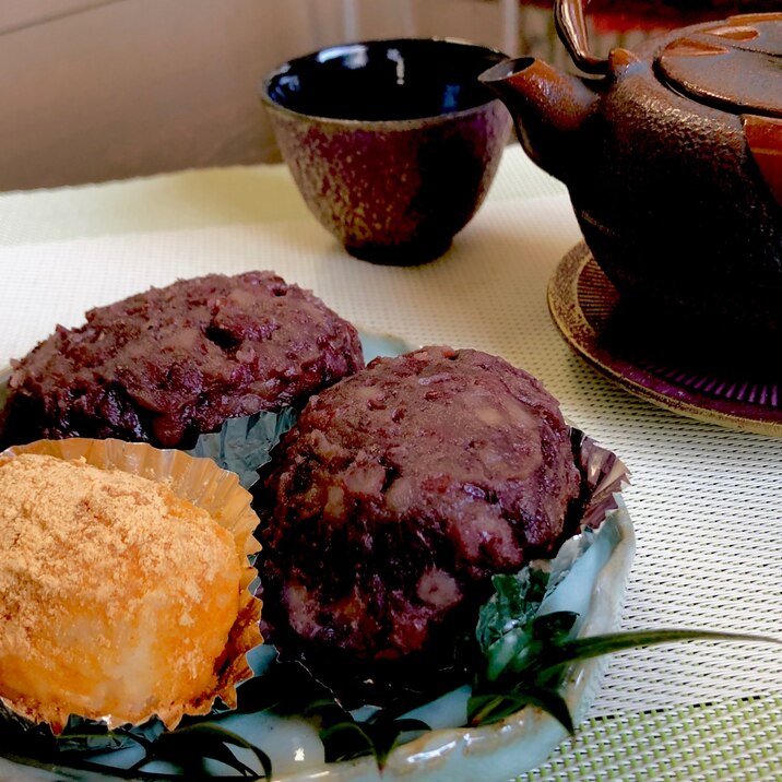 炊飯器で簡単❤️基本のおはぎ